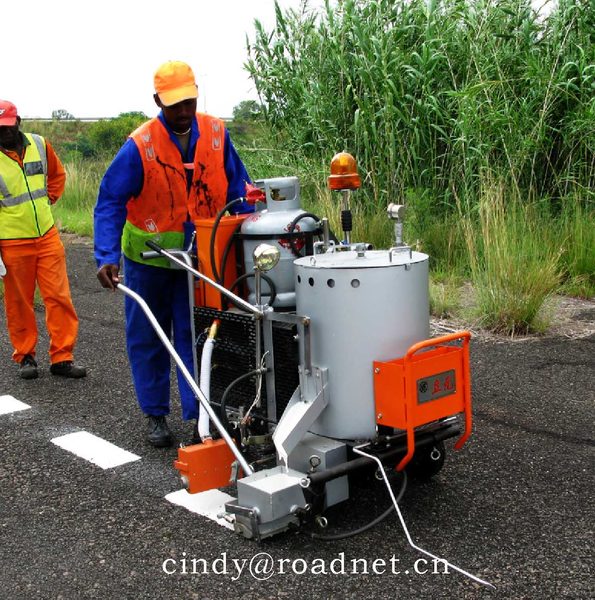 Manual Hand-push Thermoplastic Road Marking Machine