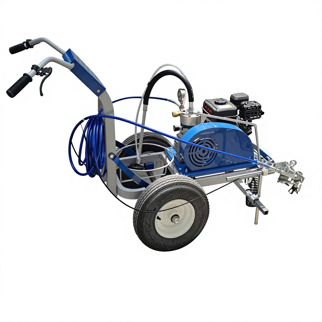 RN-100 Hand-Push Cold Spray Road Marking Machine